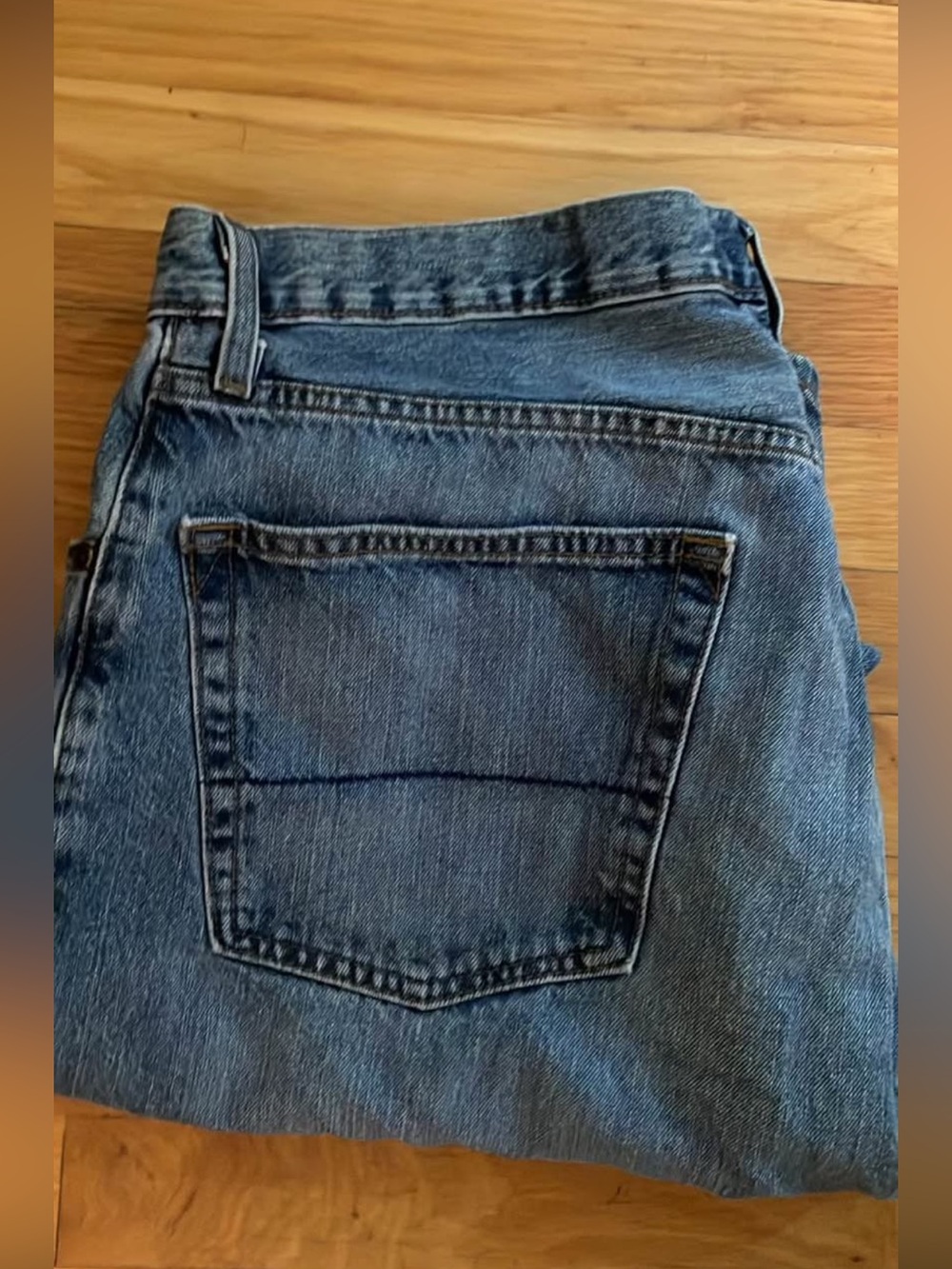 Signature by Levi Strauss Men's Blue Relaxed Denim Jeans
